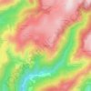 Mappa topografica Verlaguet, altitudine, rilievo