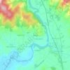 Mappa topografica Busenga, altitudine, rilievo