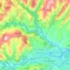 Mappa topografica Faiano, altitudine, rilievo