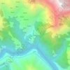 Mappa topografica Kandhi, altitudine, rilievo
