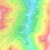 Mappa topografica Arolla, altitudine, rilievo