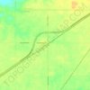 Mappa topografica Burrows, altitudine, rilievo