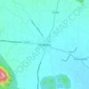 Mappa topografica Nilakkottai, altitudine, rilievo