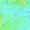 Mappa topografica Gandhamguda, altitudine, rilievo