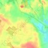 Mappa topografica Löwitz, altitudine, rilievo