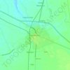 Mappa topografica Nawanshahr, altitudine, rilievo