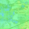 Mappa topografica Siedlung Bergens Busch, altitudine, rilievo