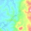 Mappa topografica Cagutian, altitudine, rilievo