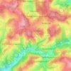 Mappa topografica Gerhardsiefen, altitudine, rilievo