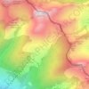 Mappa topografica Sevan, altitudine, rilievo