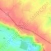 Mappa topografica Les Buttes du Bord Haut, altitudine, rilievo