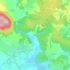 Mappa topografica Langlade, altitudine, rilievo
