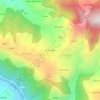 Mappa topografica Khirmande, altitudine, rilievo