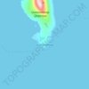 Mappa topografica Uummannaq, altitudine, rilievo
