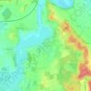 Mappa topografica Winterstettendorf, altitudine, rilievo
