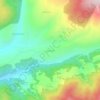 Mappa topografica İğneciler, altitudine, rilievo