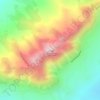 Mappa topografica Mullayyanagiri, altitudine, rilievo