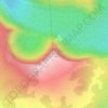 Mappa topografica Mount Suswa, altitudine, rilievo