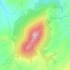 Mappa topografica Senhora da Assunção, altitudine, rilievo