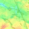 Mappa topografica Hohenbrünzow, altitudine, rilievo