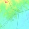 Mappa topografica Baharagora, altitudine, rilievo