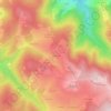 Mappa topografica Le Plomb, altitudine, rilievo