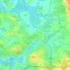Mappa topografica La Perdrière, altitudine, rilievo