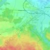 Mappa topografica Rietz Ausbau, altitudine, rilievo