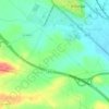 Mappa topografica Manjarín, altitudine, rilievo