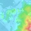 Mappa topografica Gelemiş, altitudine, rilievo
