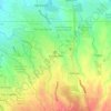 Mappa topografica Pasong Tinta, altitudine, rilievo
