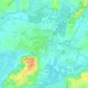 Mappa topografica La Brieserie, altitudine, rilievo