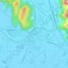 Mappa topografica Pontasserchio, altitudine, rilievo