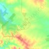 Mappa topografica São Marcos do Campo, altitudine, rilievo