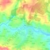 Mappa topografica Kerlijer, altitudine, rilievo