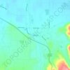 Mappa topografica Kelseyville, altitudine, rilievo