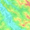 Mappa topografica A l'Enclos, altitudine, rilievo