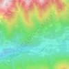 Mappa topografica Albogno, altitudine, rilievo