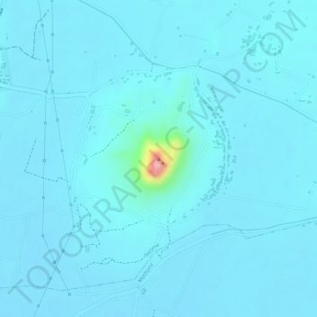 Mappa topografica Túcume, altitudine, rilievo