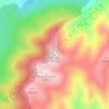 Mappa topografica Obispo, altitudine, rilievo