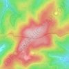 Mappa topografica Sackpfeife, altitudine, rilievo