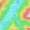Mappa topografica L'Epeluyat, altitudine, rilievo
