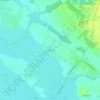 Mappa topografica Saint-Martin, altitudine, rilievo