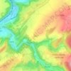 Mappa topografica Ozo, altitudine, rilievo