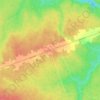 Mappa topografica Saint-Sauveur, altitudine, rilievo