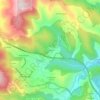Mappa topografica Ouselle, altitudine, rilievo