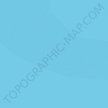 Mappa topografica Banc de Tokorua, altitudine, rilievo