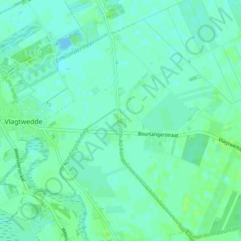 Mappa topografica Weite, altitudine, rilievo
