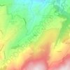 Mappa topografica Valbom, altitudine, rilievo