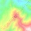 Mappa topografica Pandura, altitudine, rilievo